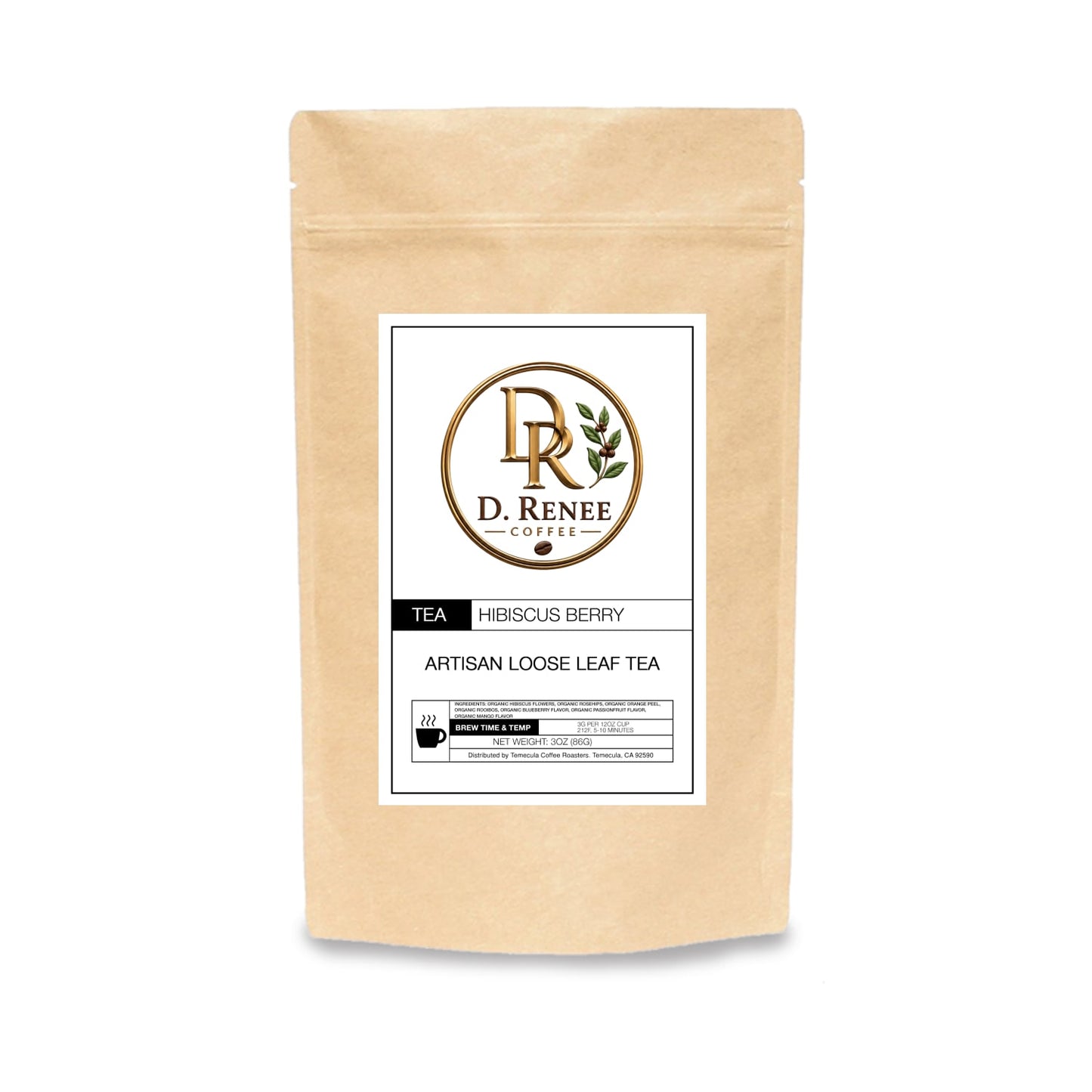 Té de frutos rojos e hibisco